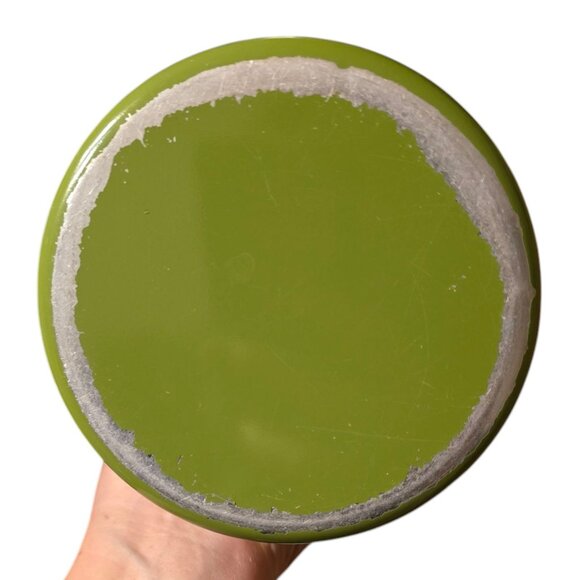 Vtg Kromex Floral Metal Canister Set w/ Lids Retro Storage 4 Pc Nesting USA - Picture 9 of 13